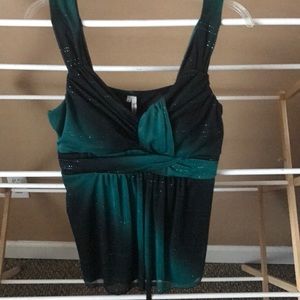 Sparkle dress tank